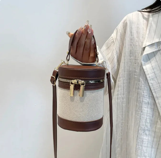 Bolso de Cuero PU Leopardo para Uso Diario