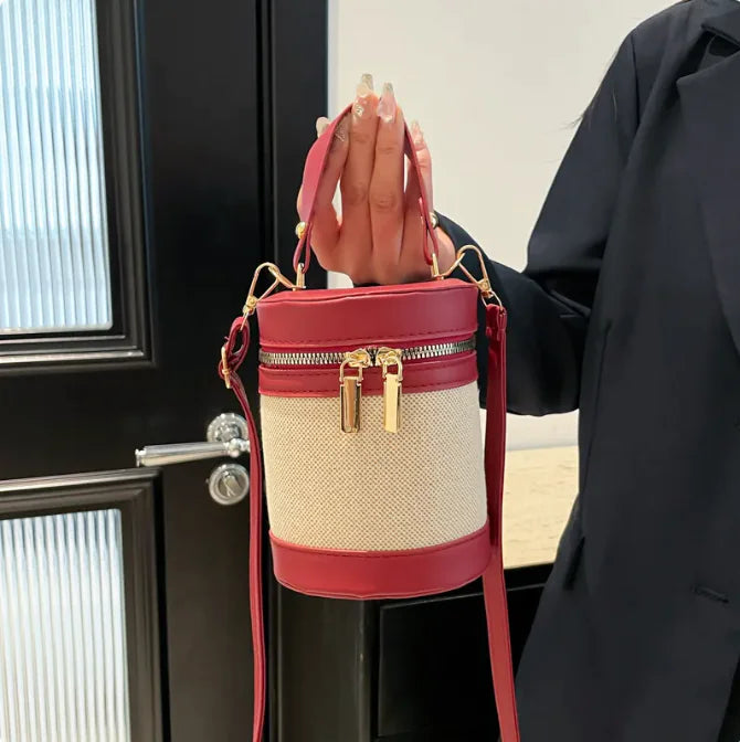 Bolso de Cuero PU Leopardo para Uso Diario
