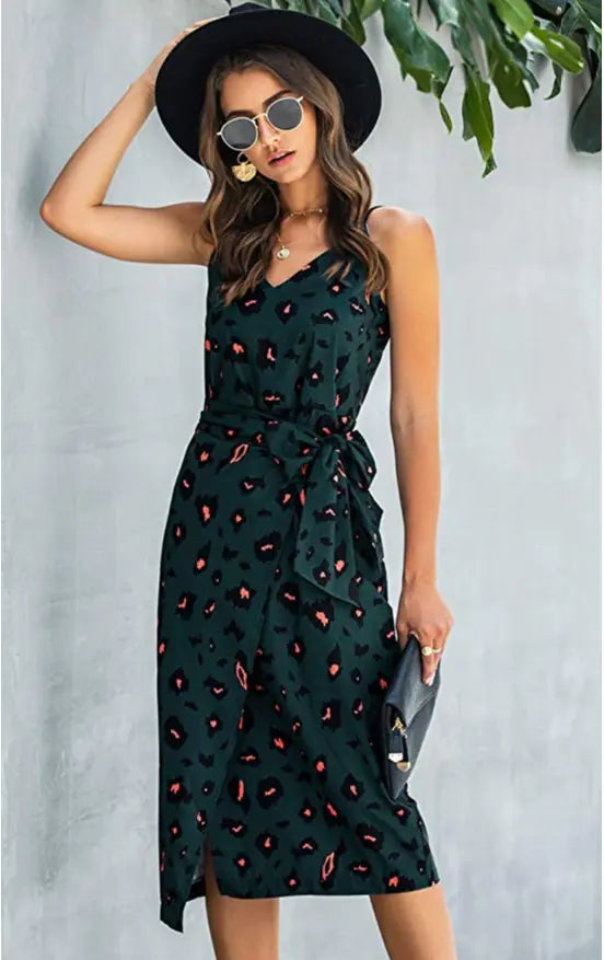 Vestido Chic Estampado Estilo Verano