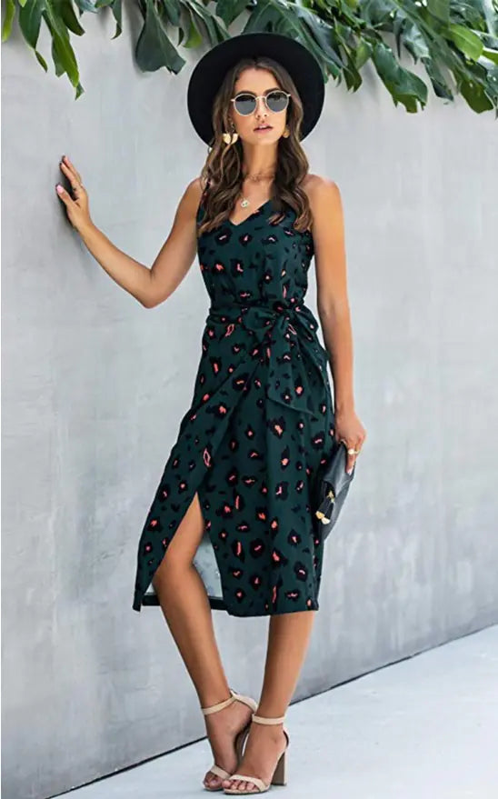Vestido Chic Estampado Estilo Verano