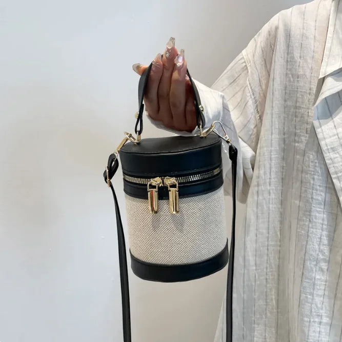 Bolso de Cuero PU Leopardo para Uso Diario